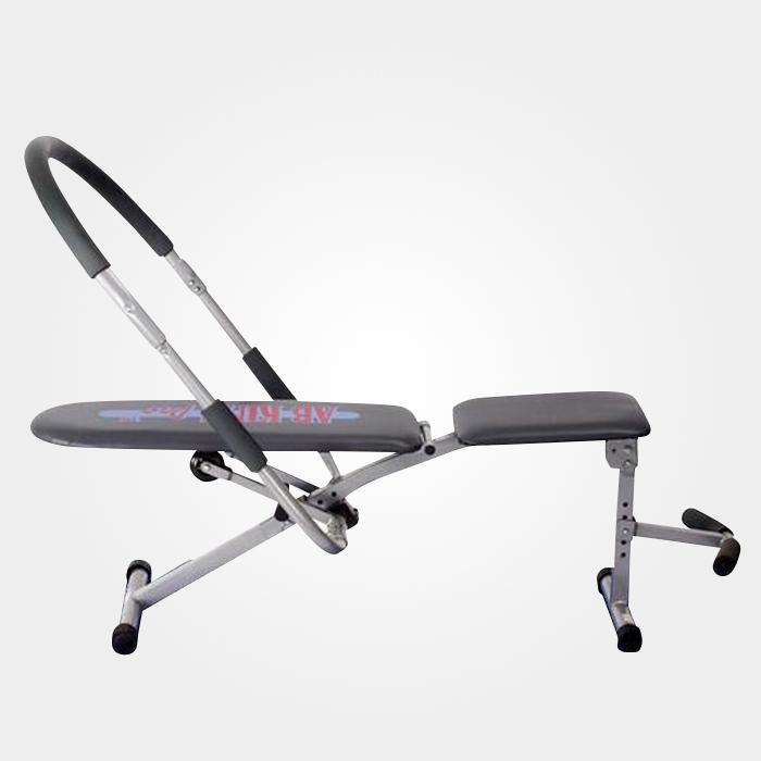 Ab King Pro Exercise Bench Fitness Machine Grey