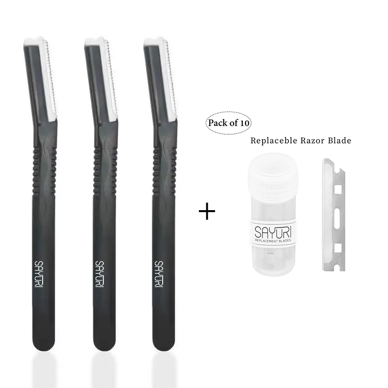 Sayuri Tinkle Razor Eyebrow Trimmer Facial Razor Hair removal | Daraz.pk