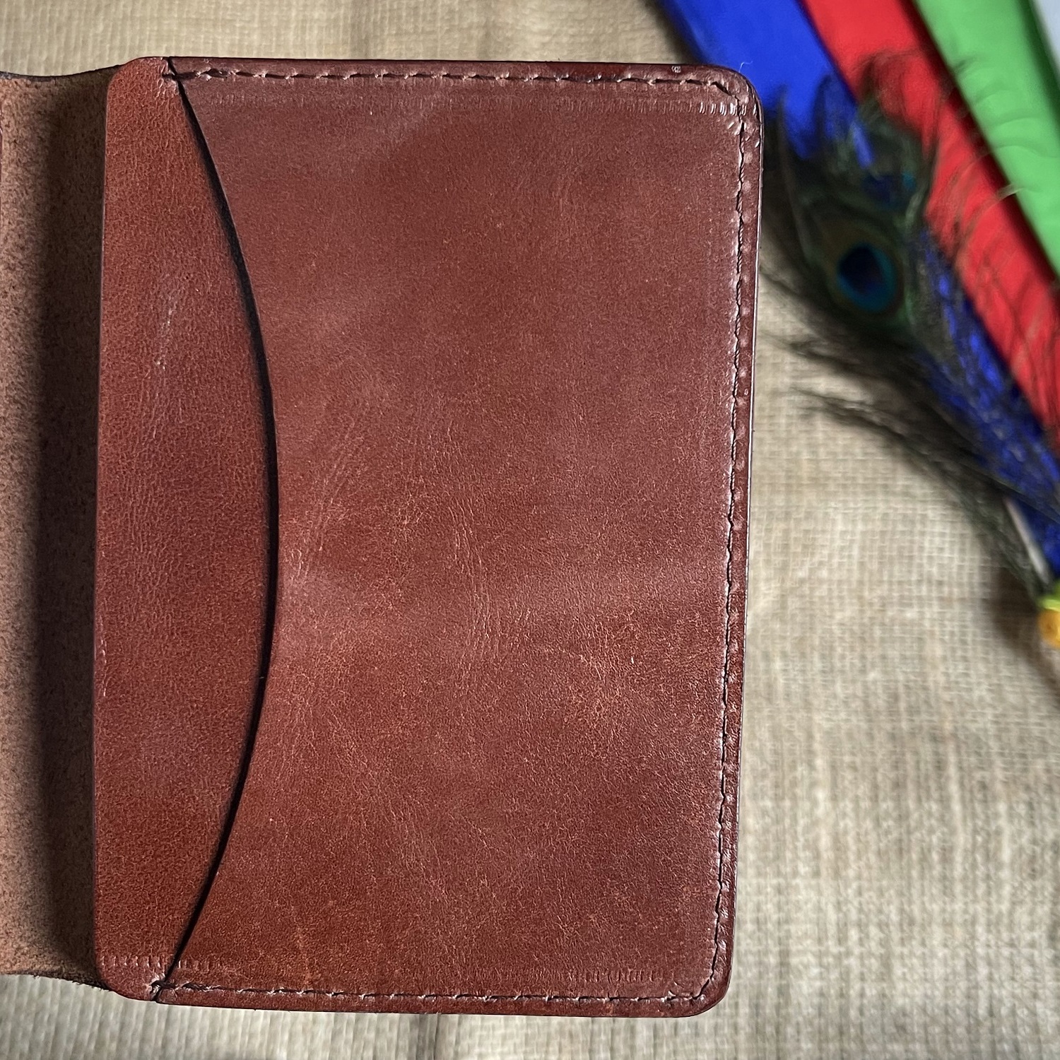 Passport Cover Brown Leather (SAME DAY DISPATCH) Delivery time 2 to 4 Working Days