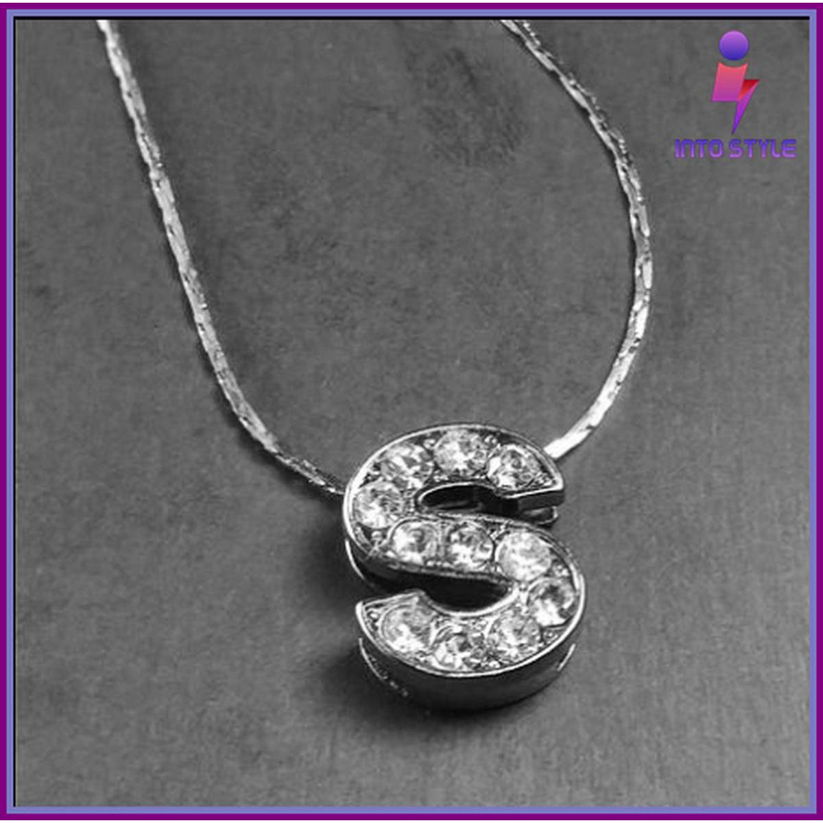 S on sale name necklace