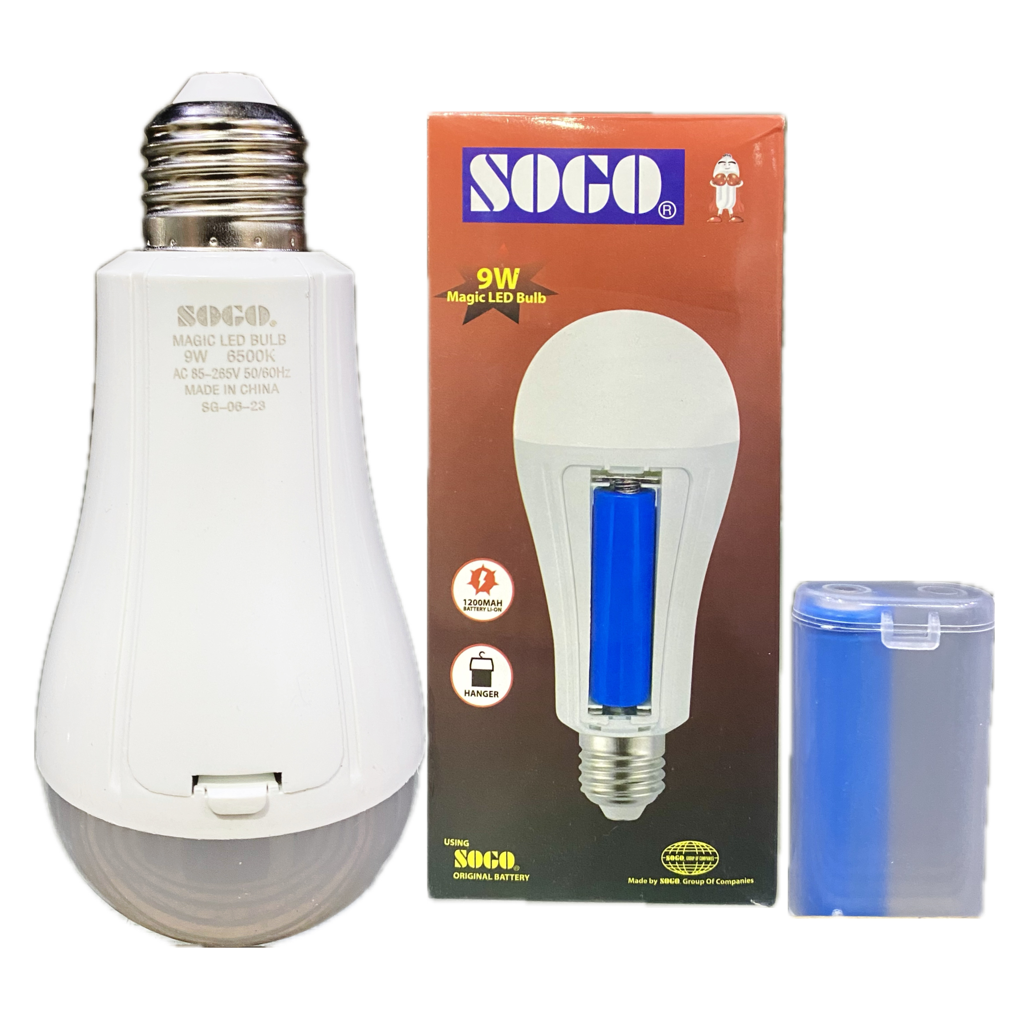 Sogo Rechargeable Magic LED BULB (9w / 12w / 18w) | Daraz.pk