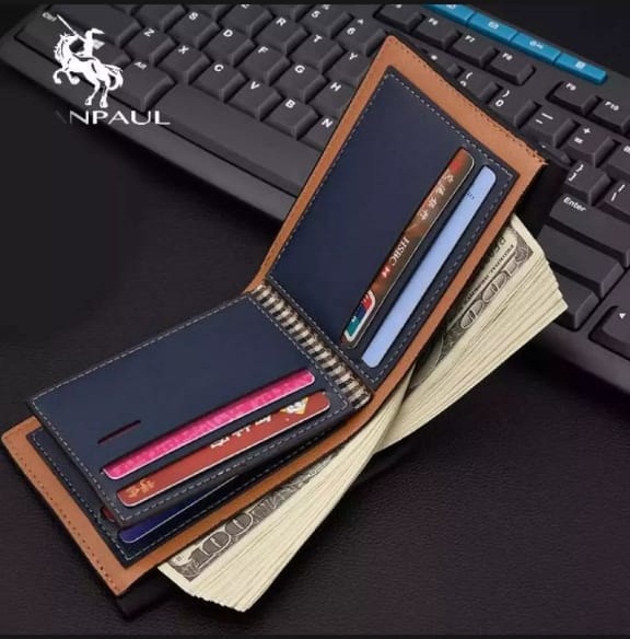 Wallet for Men - Best Selling Short PU Leather Purse for Men