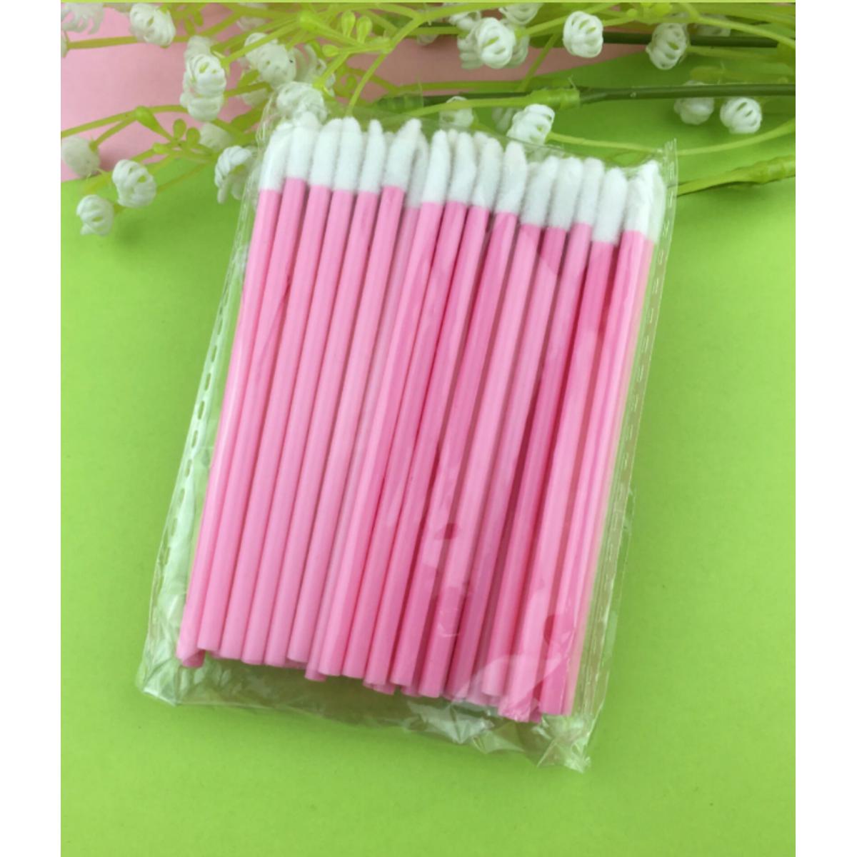 Pack of 5 Pcs Disposable Lip Brush Eyelash Makeups Brushes Lash Extension Mascara Applicator Lipstick Wands Sets Cosmetic Makeup Tools