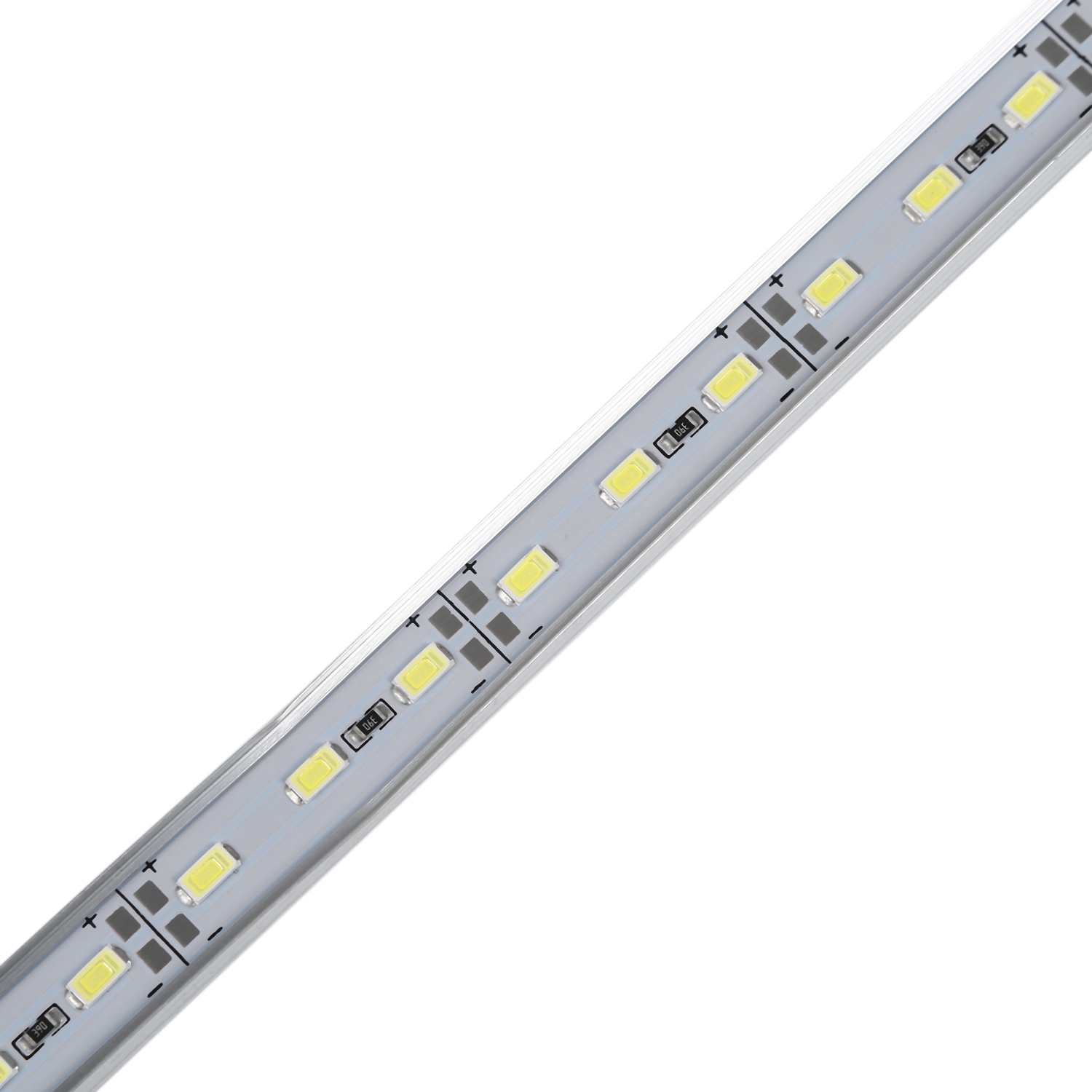 50CM 12V 36 LED 5050 SMD Hard Strip Bar Light Aluminum Rigid White