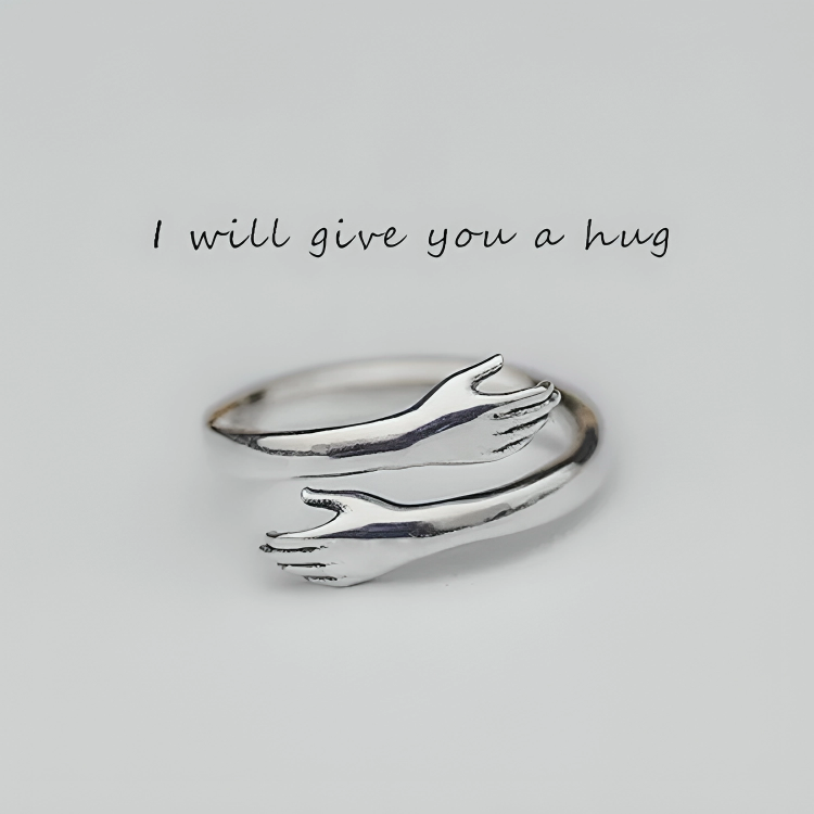 Hug Rings for Girls and women adjustable rings, gift for loved ones, Couple Rings Jewelry |Wrap round Rings