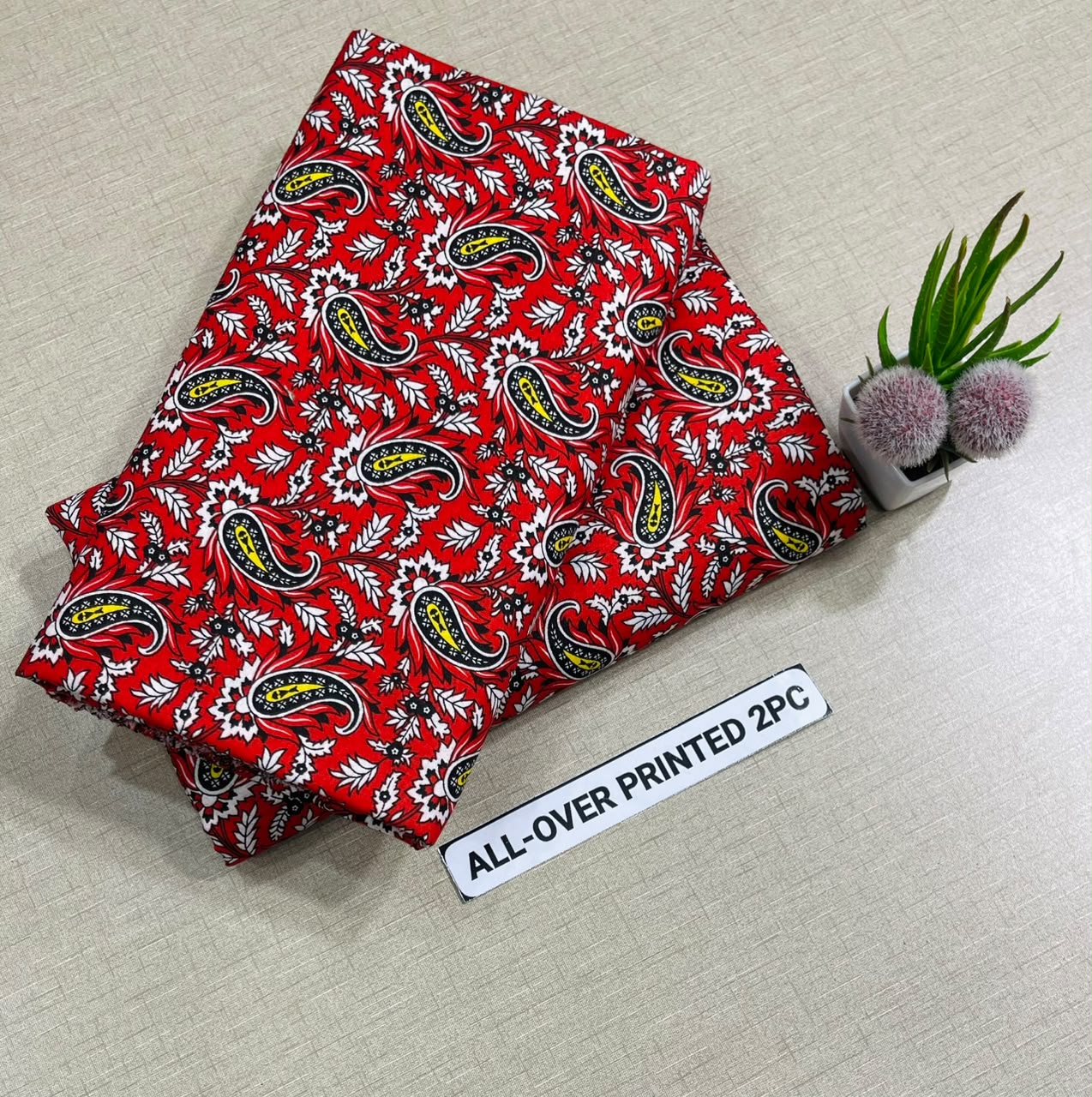UN-Stitched Digital Printed All Over 2 PCs For Summer Season 20+ Designs & Color