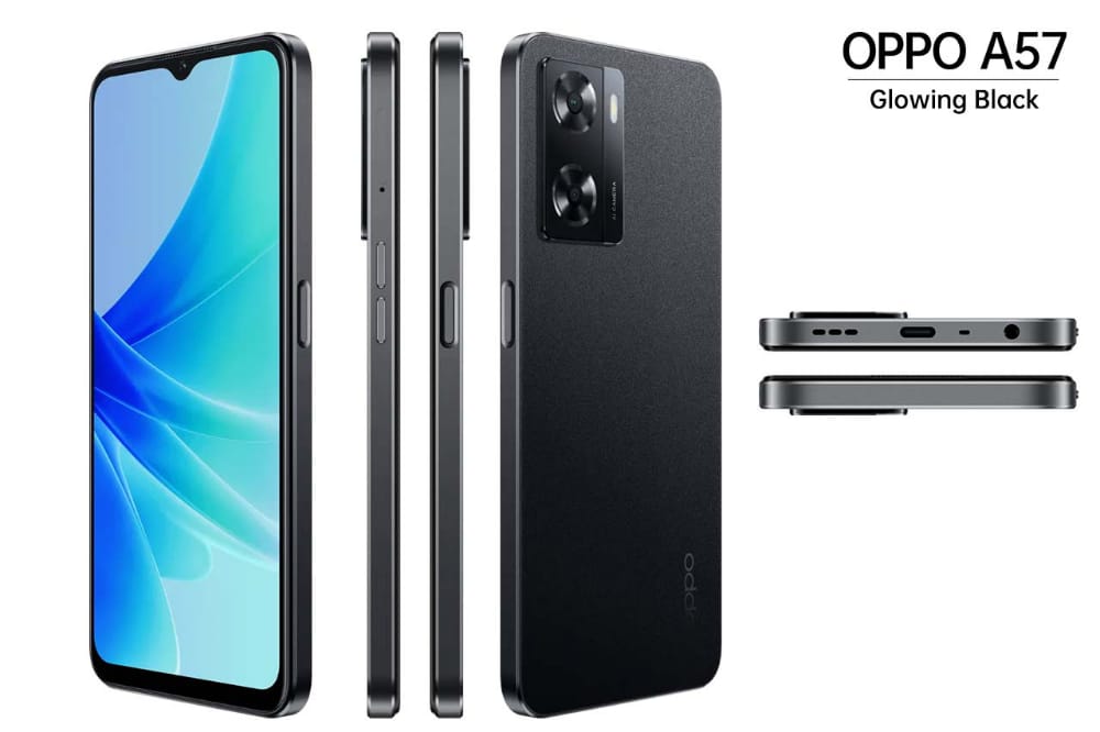 oppo a57 black 2022