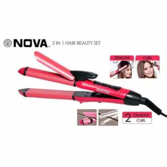 nova 2 in 1 curler and straightener