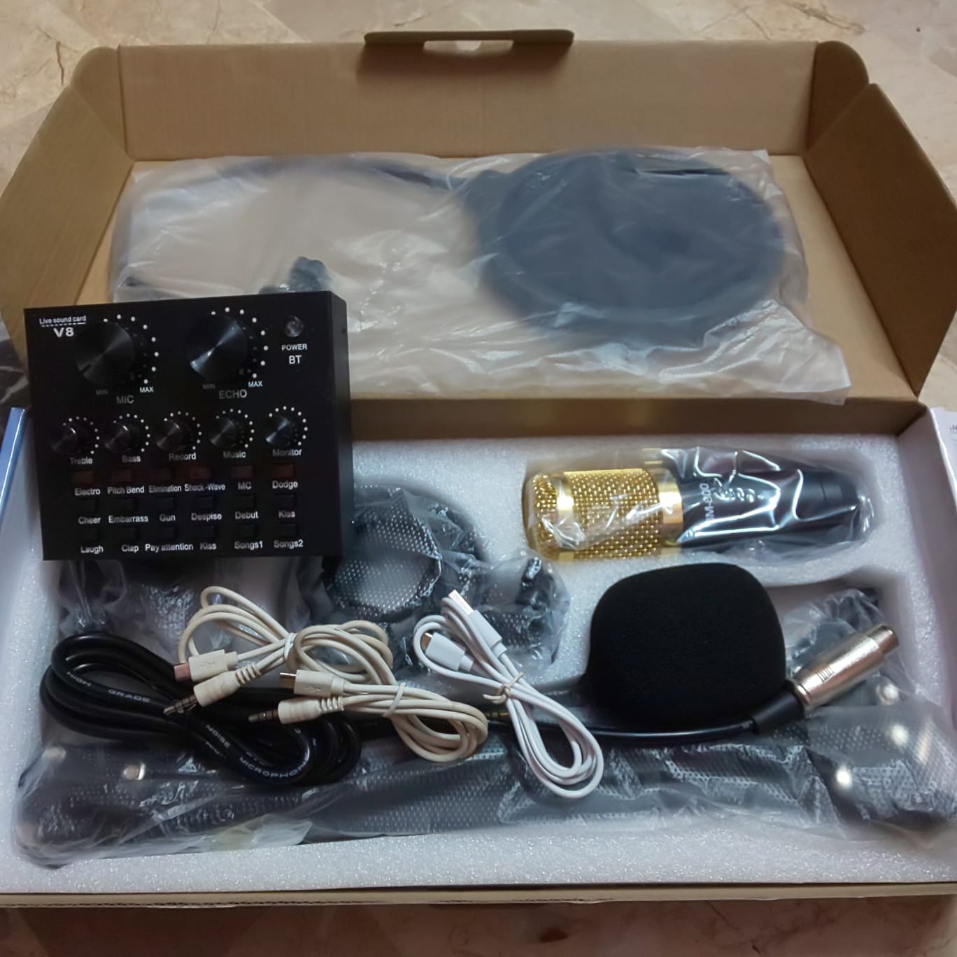 BM800 CONDENSER MICROPHONE KIT Daraz.pk