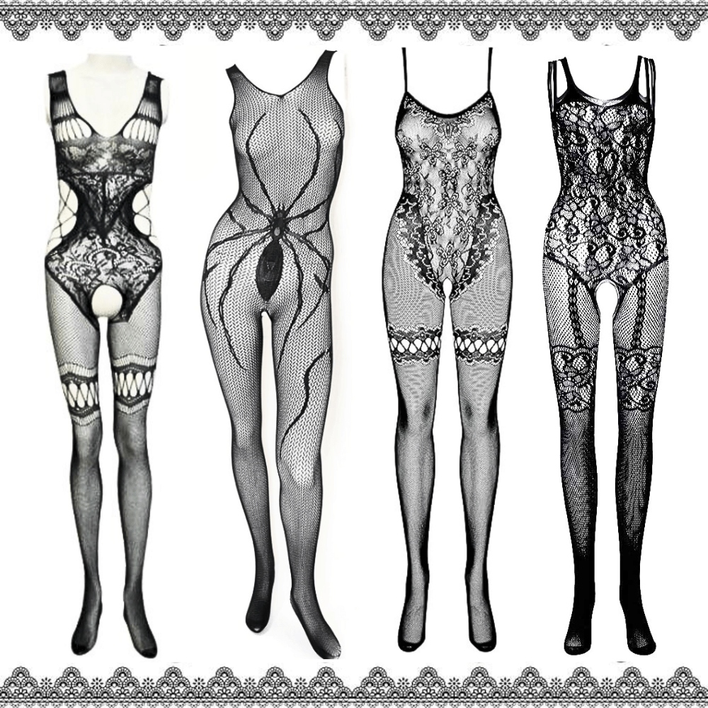 Imported Transparent Net Stocking For Girls - Lingeerie Nighty Set Bridal Honeymoon Dress Nightwear for Women - Net Sleepwear - Wedding Dress