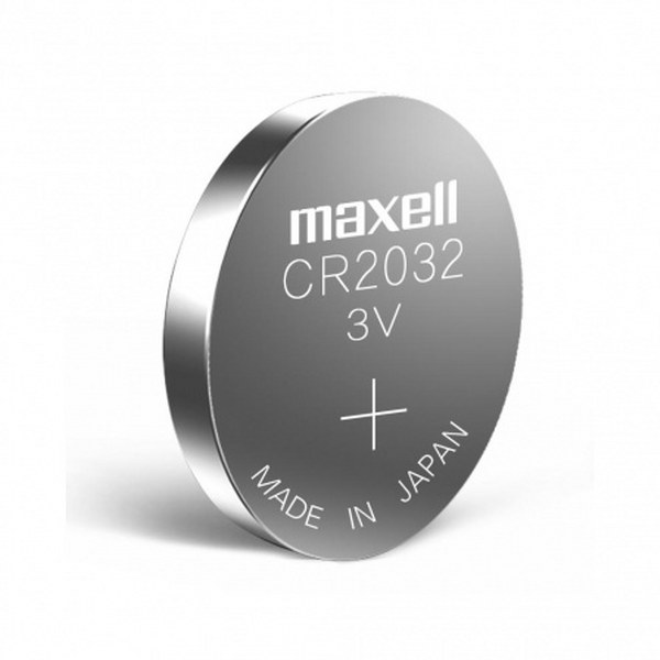 Maxelll CR2032 Lithium Battery 3V (Coin Cell) for Computer Motherboard and Camera and watches Retail Card Packing Made in Japan 100% Original Product