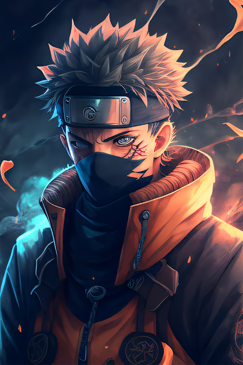 Naruto  Picture Frame For Anime Lover | Custom Sizes High Quality Crystal Frame | Anime Picture Frame