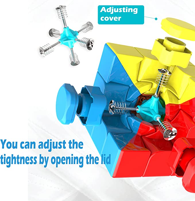 Classic Speed Cube 3x3x3, Full Size 56mm Stickerless Magic Cube Puzzle Toy, Cube Easy Turning & Smooth Play Durable Puzzle Cube Toy