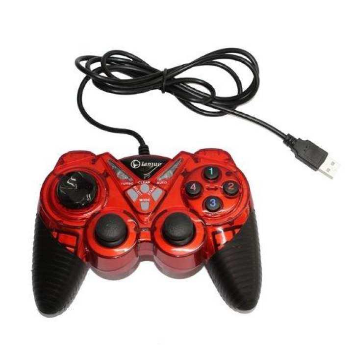 JoyStick Wired USB 2.0 Black Gamepad Joystick Joypad Game Controller For PC Laptop Computer For Win7/8/10 XP