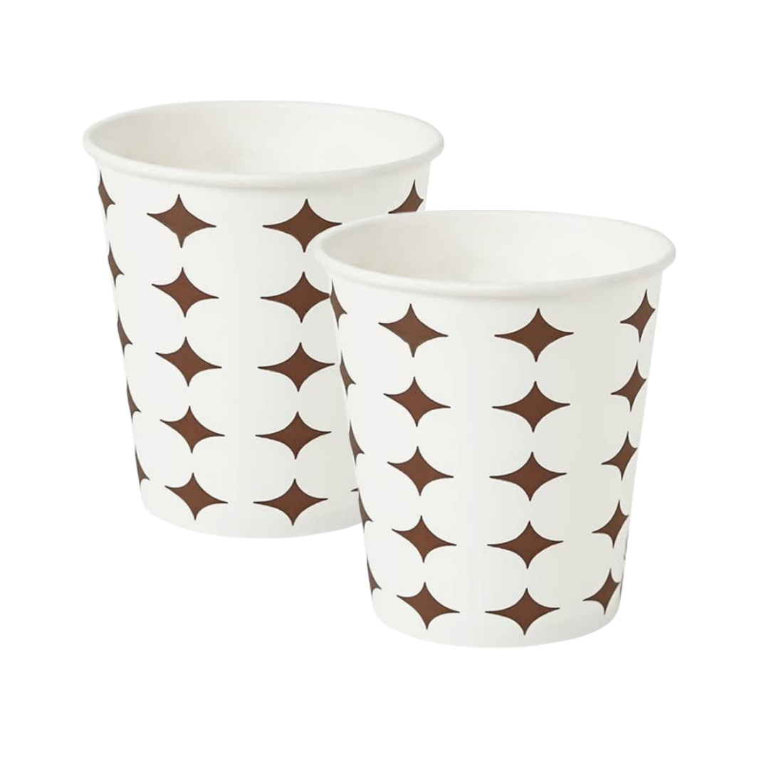 50pcs Multipurpose Disposable Paper Glass Or Cups 180ml 6oz | Daraz.pk