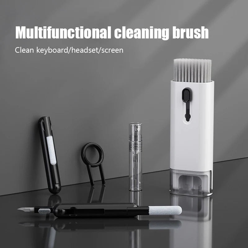 7 In 1 Keyboard Cleaning Kit Earphones Cleaner Brush For AirPods Computer Tablet Laptop TV Screen Mobile Phone Cleaning Tools price in Pakistan