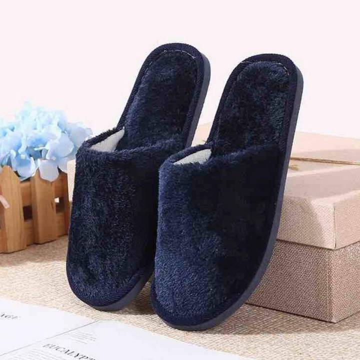 Premium Anti-Slip Soft Cotton Slippers for Men and Women Multi-Color Indoor Spa Slippers