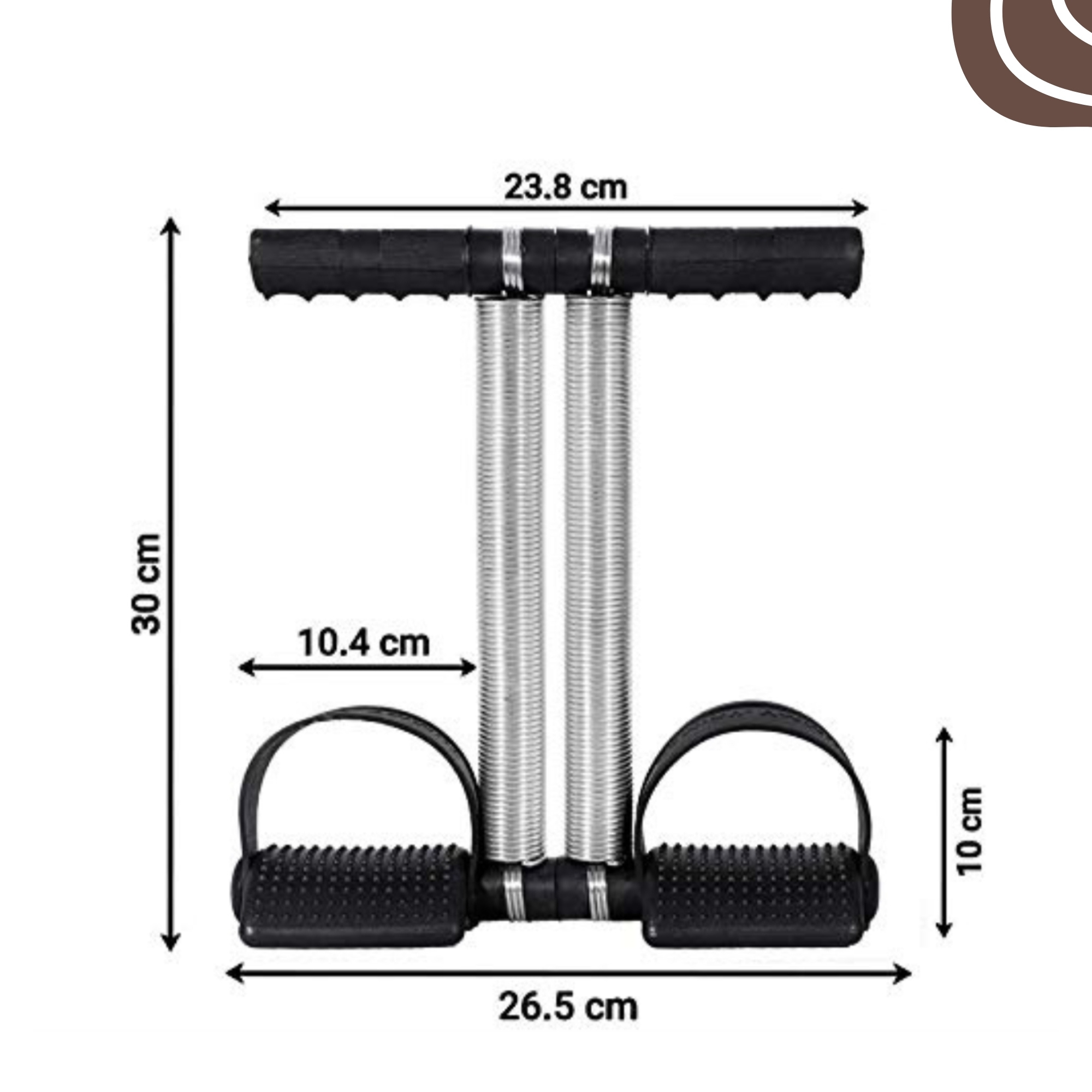 TUMMY TRIMMER SINGLE AND DOUBLE SPRING HIGH QUALITY WEIGHT LOSS EXERCISE MACHINE FOR HOME GYM WOMEN AND MEN