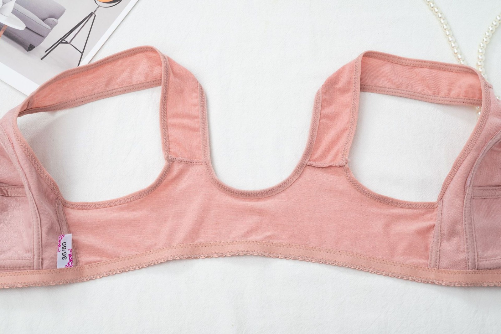 Front Open Wide Strap Non Padded Non Wired Maternity Nursing Bra Plus Size