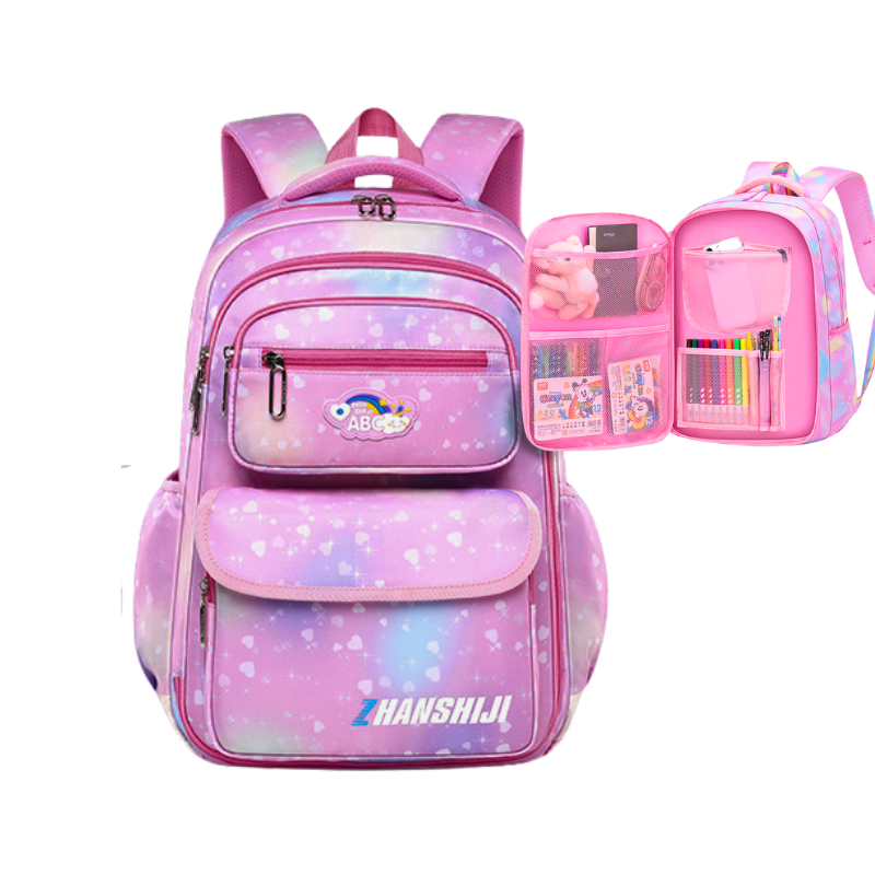 Cute Girl's Backpack School Bag Waterproof Book Bag