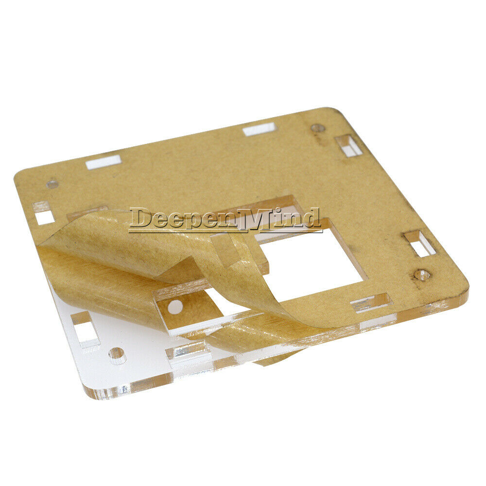 Clear Acrylic Case Shell Housing For W1209 Digital LED DC 12V Temp Thermostat Temperature Control Switch Module Controller Board