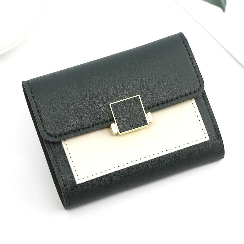 Short Women Wallets Small Slim Luxury Wallet New Fashion Pu Leather Female Purse Designer Money Bag Card Holder, wallets For Girls