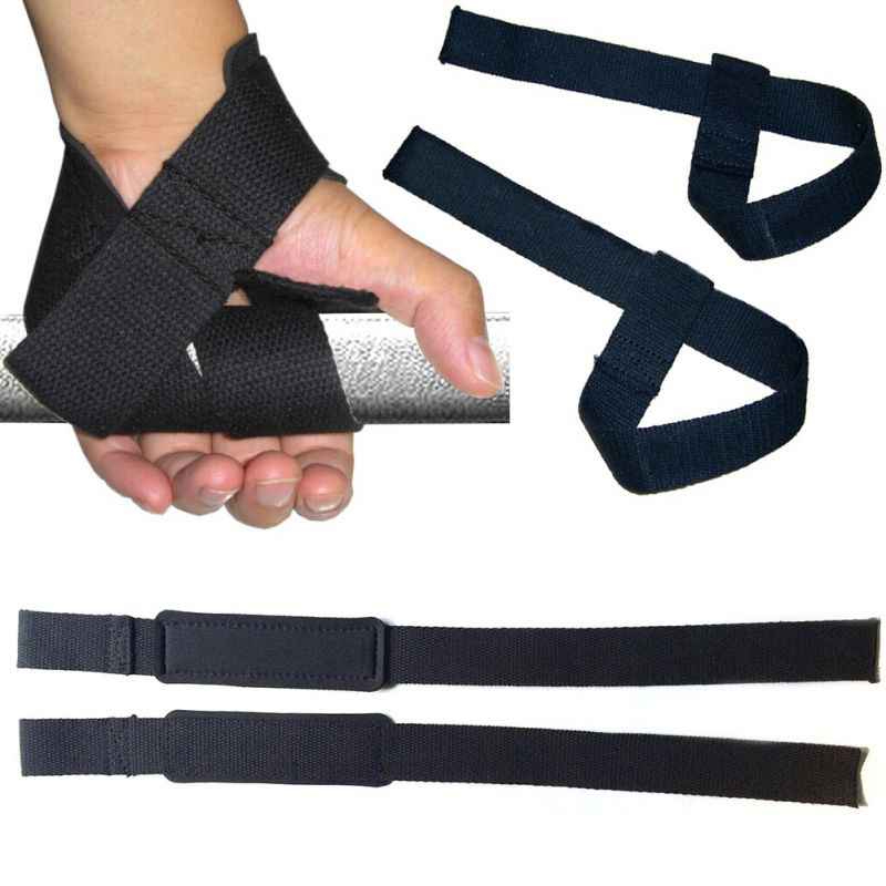 Deadlifts Weight Lifting straps for fitness gym and bodybuilding, Used for lifting weights strength training gym gloves wrist wraps lifting straps Weightlifting Straps Strong Cotton Support Grip and Lift Heavier - Ultimate Workout Deadlift