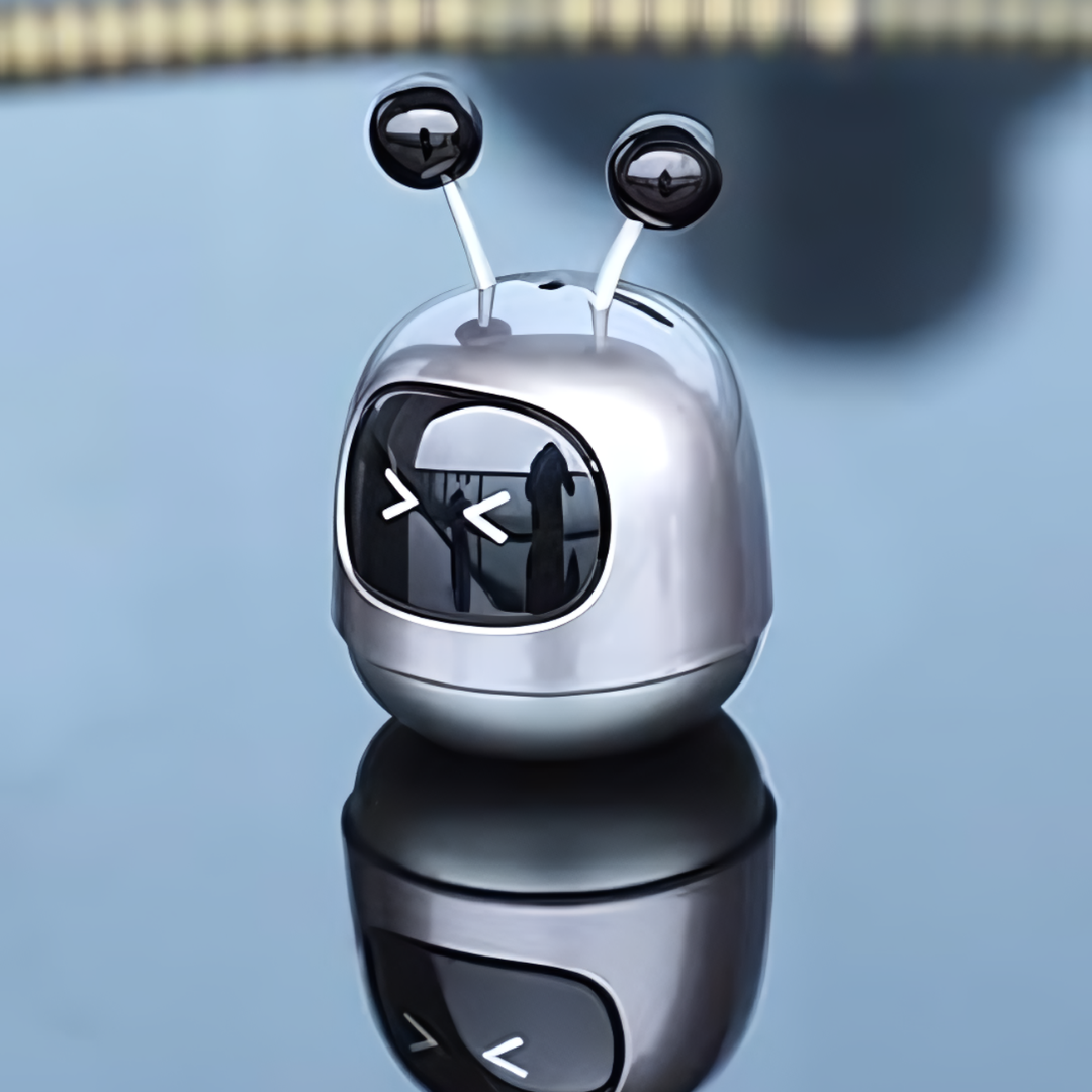 Car Air Aromatherapy Robot Air Freshener Auto Dashboard Perfume Fragrance Diffuser Essential Oil Diffuser Auto Perfume Diffuser