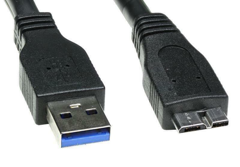 Hard Disk Cable For External Hard Disk 3.0 High Speed - Black