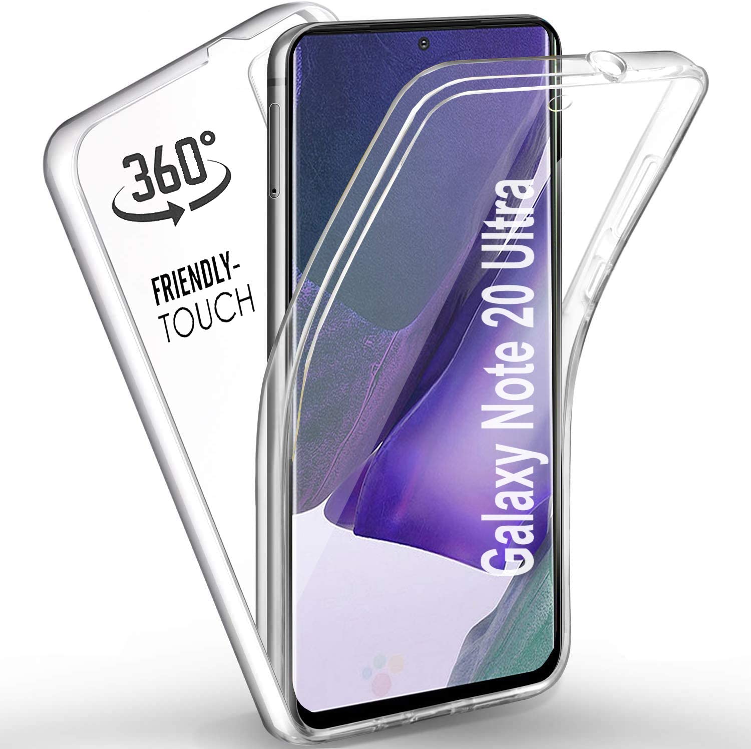 Tempered Glass Samsung Galaxy Note 20 Ultra 360 Case Note 20 Ultra