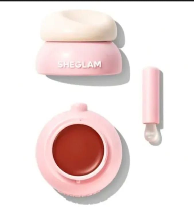 💄 SHEGLAM HYDERA Jelly Pocket Lip Balm & Lip Gloss – Moisturizing, Hydrating, Non-Sticky Shine, Smooth Texture, Portable Pocket Size, Long-Lasting Gloss, Nourishing Formula for Soft Lips, Daily Makeup Essential for Women & Girls, Stylish Travel-Friendly