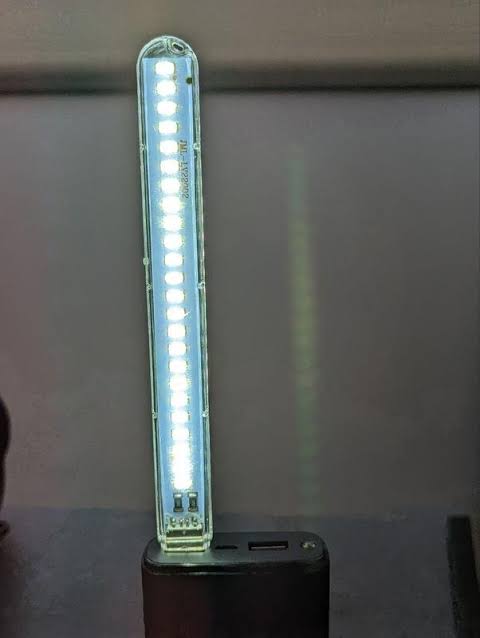 Usb Led Light Dual Portable for PC Laptops Notebook Mobile Power Bank Charger