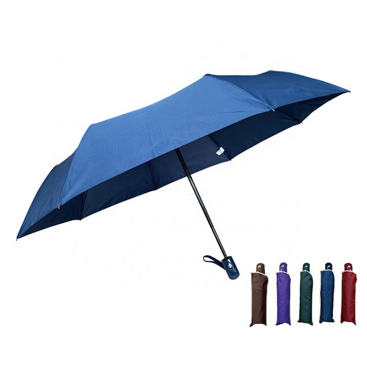 Automatic Large Windresistant Folding Umbrella, Sunproof Umbrelladark