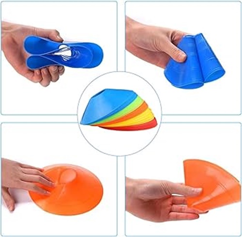 Football Training Cones Soccer Football Sports Speed Training Tool - Football marking