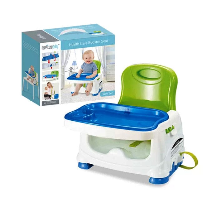 2-in-1 Baby Dining Chair, Baby High Chair, Portable Feeding Chair for Kids – Foldable Booster Seat with Tray, Comfortable & Adjustable Baby Seater with 3-Point Safety Harness, Dinning Table Chair for Toddlers