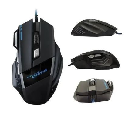 A70 Dragon Advance Gaming Optical Rgb Mouse with Coloured Lighting Effect USB Wired LED Backlit Illuminated 6 Buttons