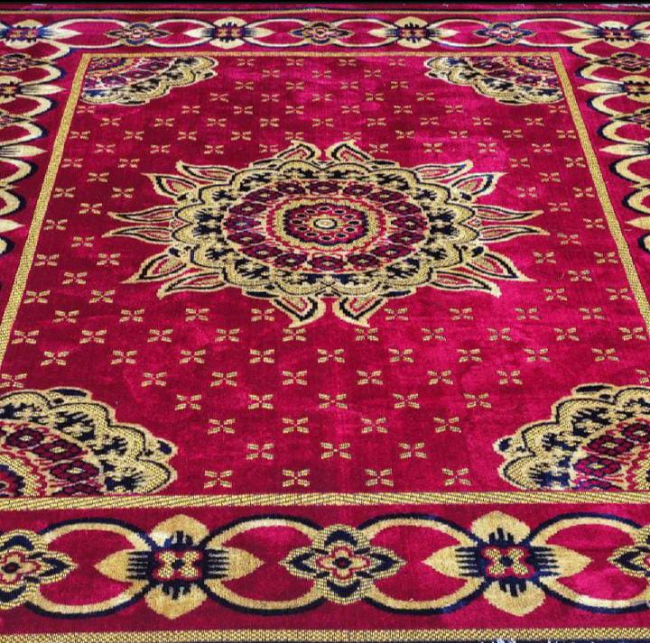 Anti-Slip Rug 6 x 9 Feet Brown Color – High Quality Living Room Carpet