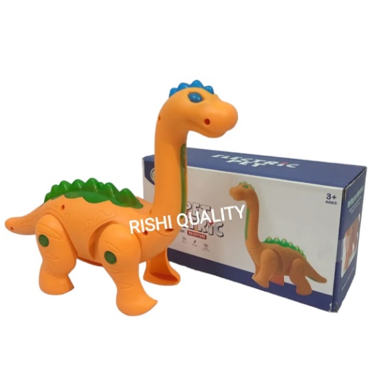 Simulation Electronic Pet Dinosaur Toy Musical Walking Battery Operated Roaring Sound