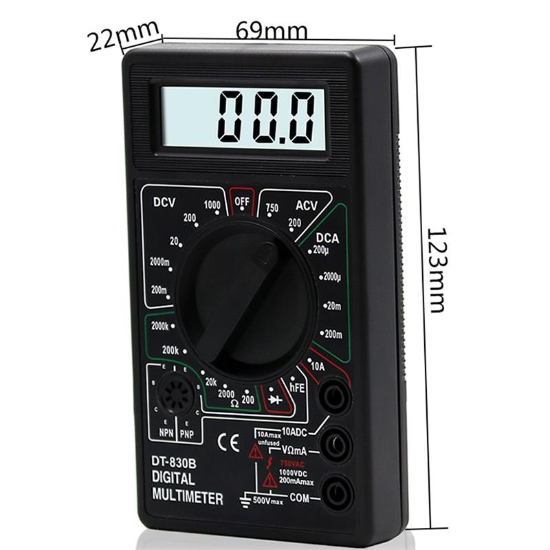 Digital Multimeter DT830B Schematic Diagram PDF Analog To, 49 OFF