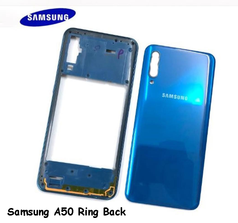 Samsung A50 Back Battery Cover with Side Ring and Keys , Samsung A50 Ring Back Replacement