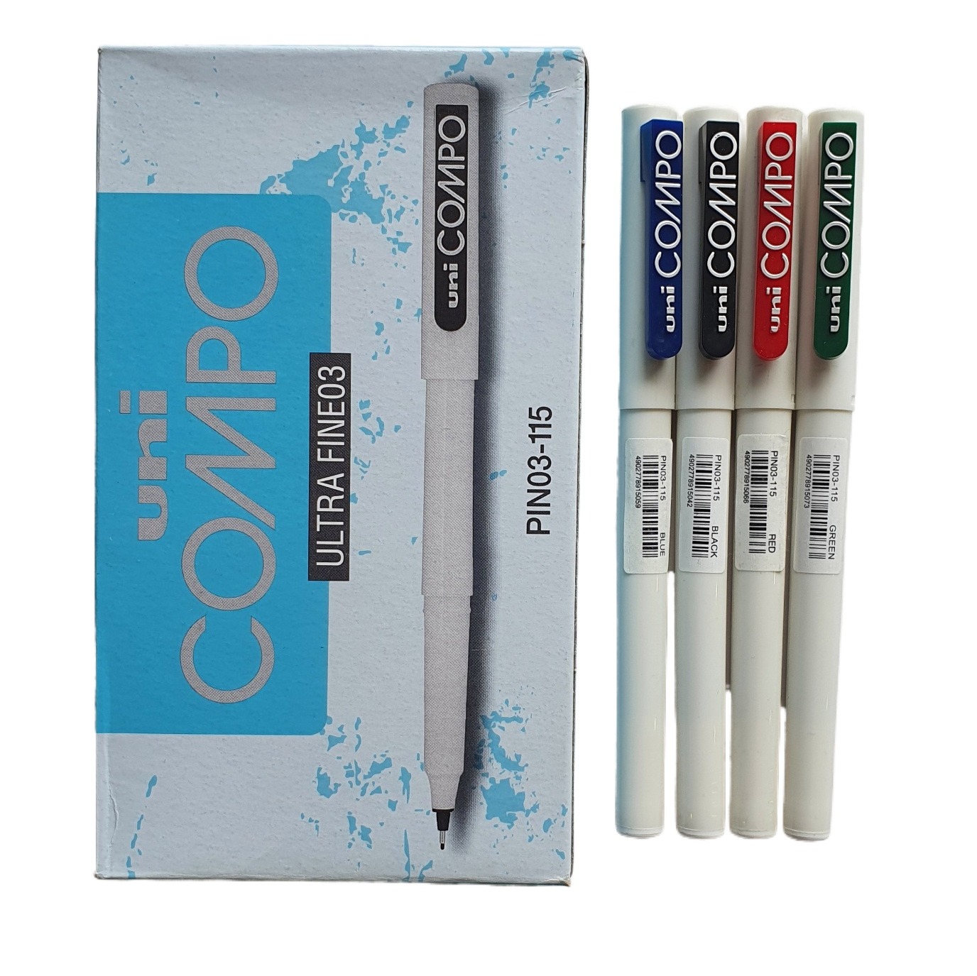 Super Smooth Uniball Compo Pointer Ball Pen, 1Pcs