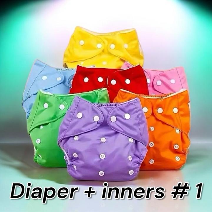 Cloth Diaper Baby Washable Flexible Free Sizing Diapers Adjustable Pamper Reusable Diaper| Printed pamper