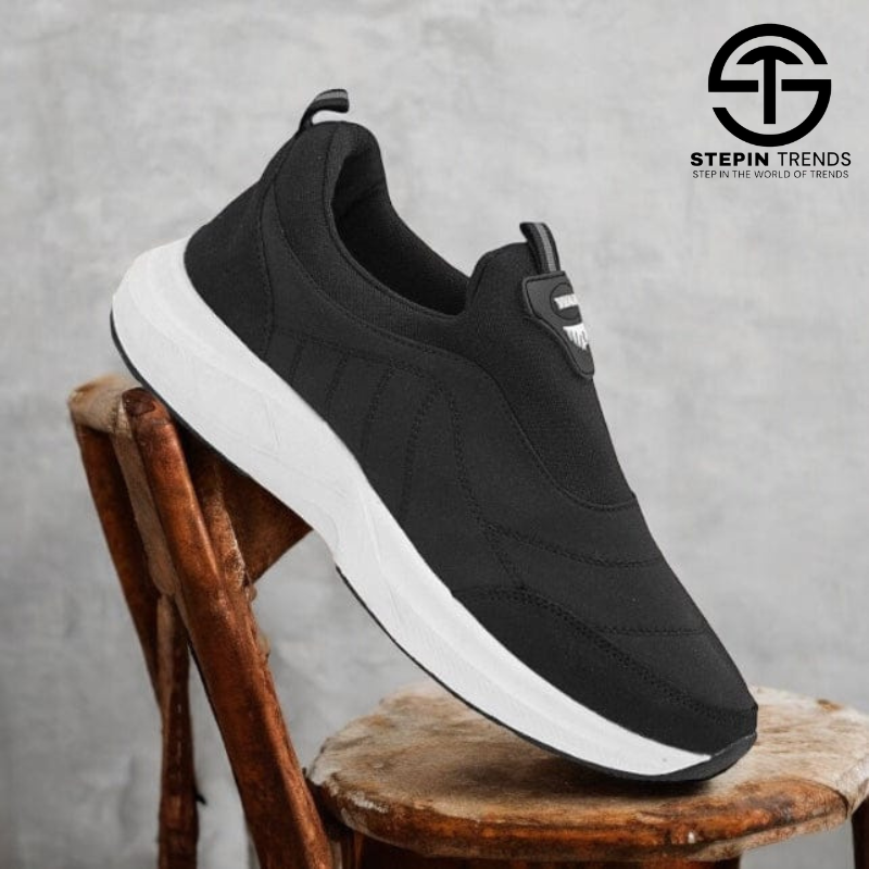 Lightweight Shoes - Shoes - Sneakers -  Laceless Shoes - Shoes For Men - Sneakers For Men - Breathable Shoes - Joggers Shoes - Light Weight Running Shoes - Comfortable For ( Walking, Gym, Running, Casual, Formal ) - STEPIN TRENDS