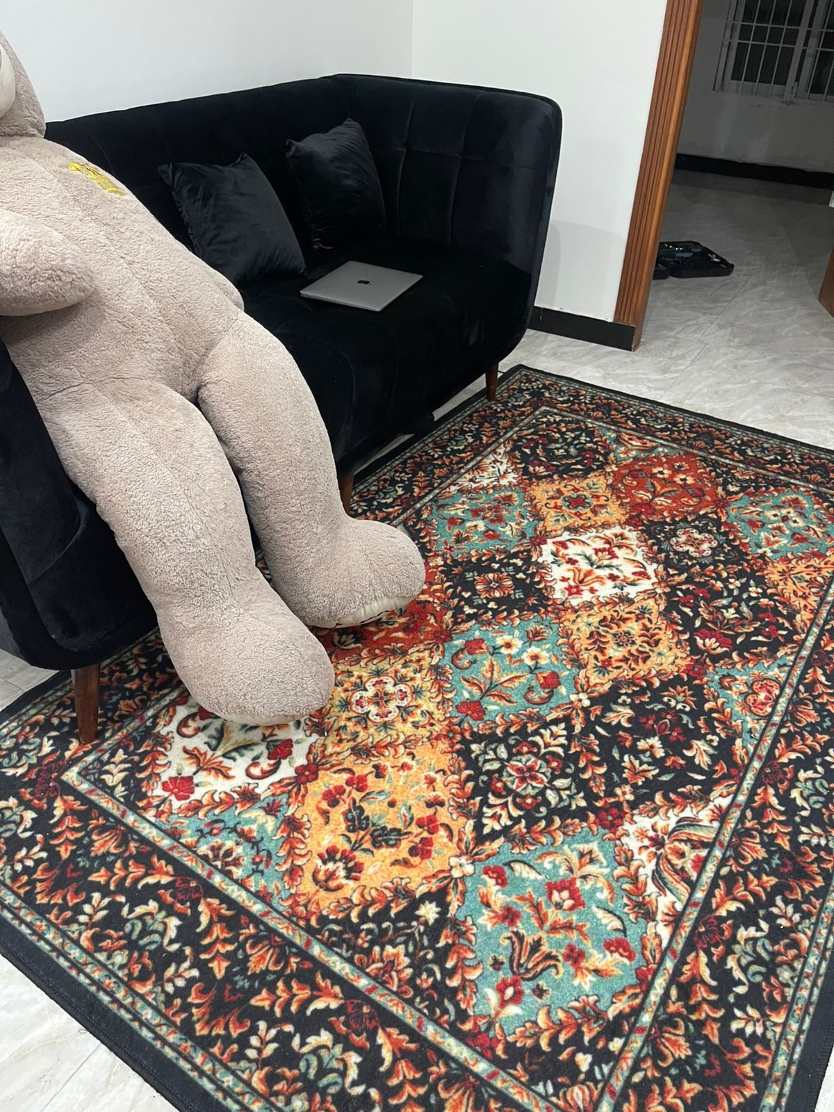 Carpet Center Piece, Floor Mat, Carpet Rugs, Beautiful Rug Aprprox 5ft x 8ft