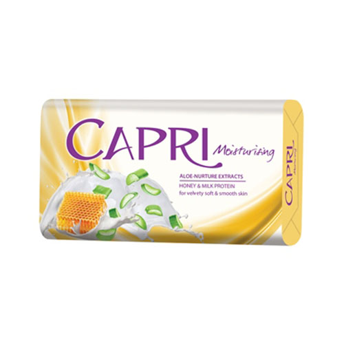 Capri White Single Soap - 150gm
