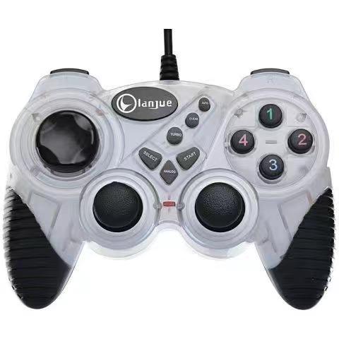 USB Gaming Controller L4000 - Double Shock Vibration Gaming Controller - Ultimate Joystick Controller for Win7/8/10/11