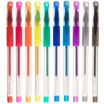 colored glitter pens