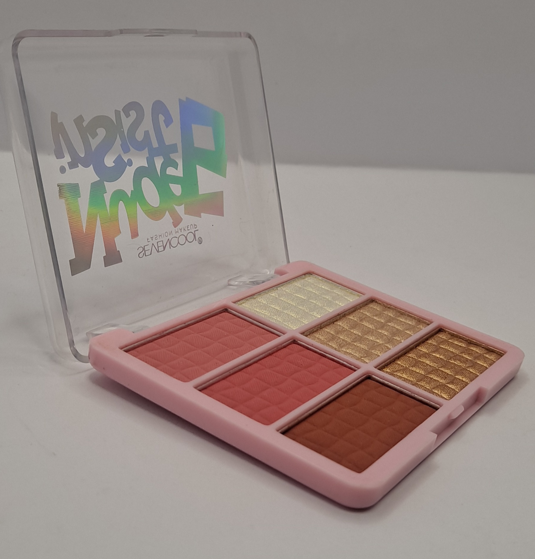 6 Color matte blush highlighting makeup palette shade 2 makeup tool