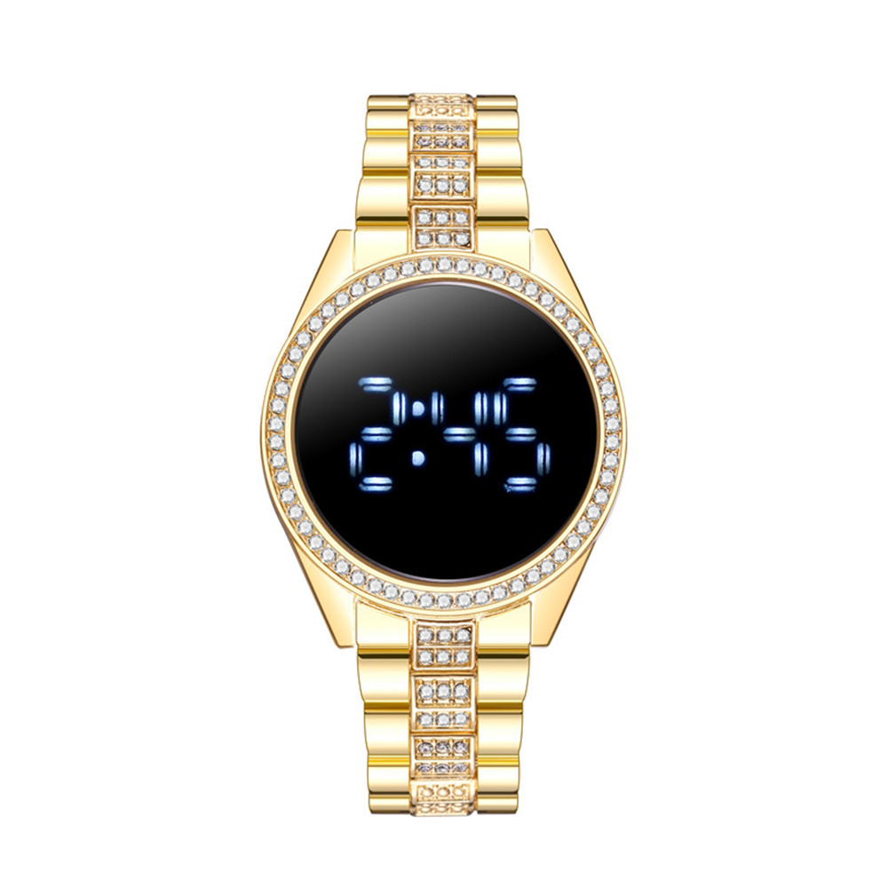 Gold shop digital watch