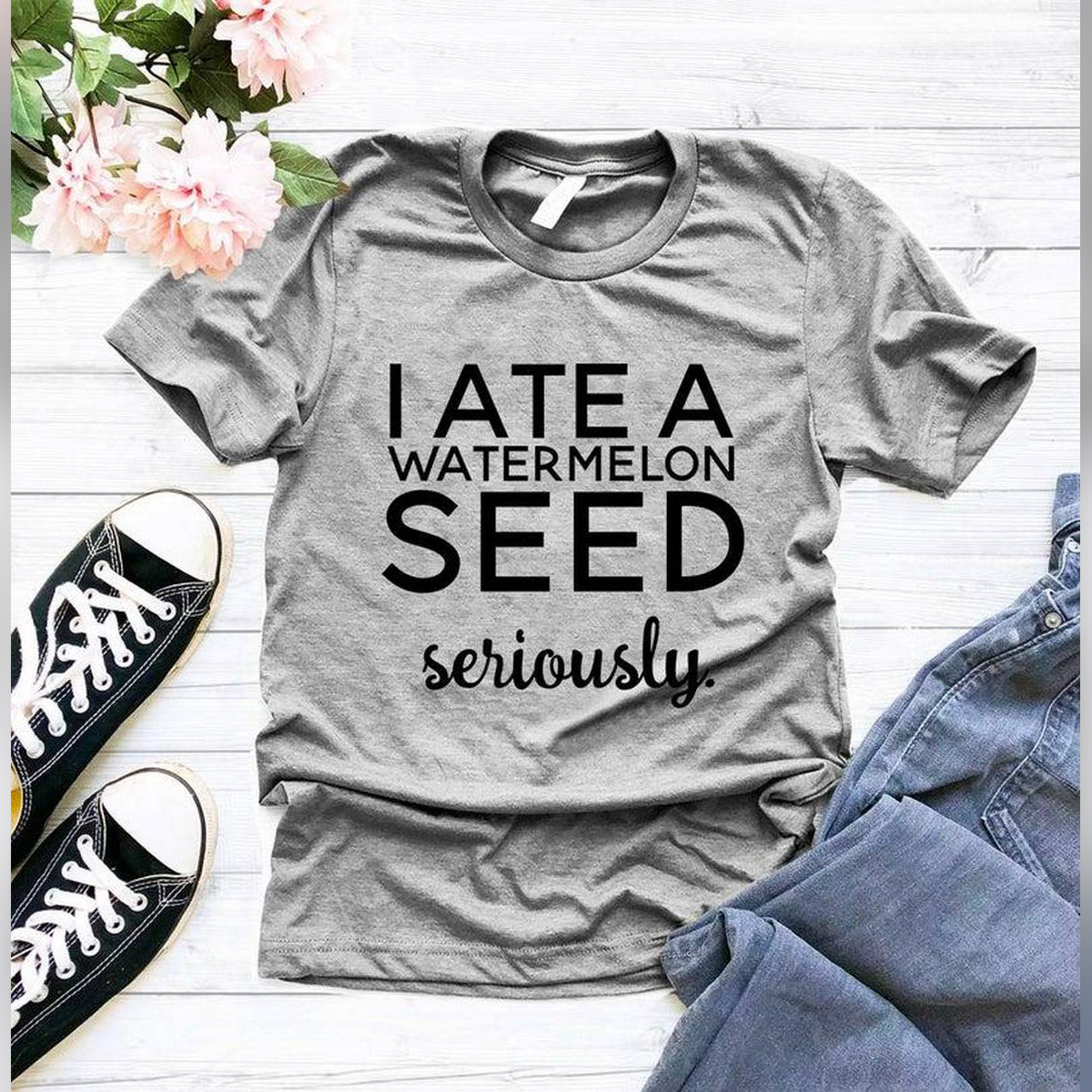 I Ate A Watermelon Seed T Shirt, Funny Pregnancy Shirt, Watermelon Seeds Shirt, Cute Maternity Shirt, Pregnancy Annoucement, Pregnancy Shirt